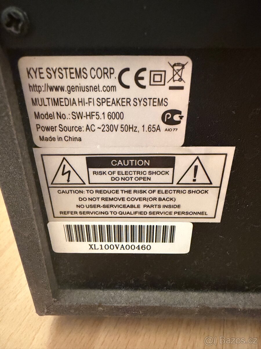 Genius SW-HF 5.1 6000 – plně funkční 5.1 domácí kino - 5