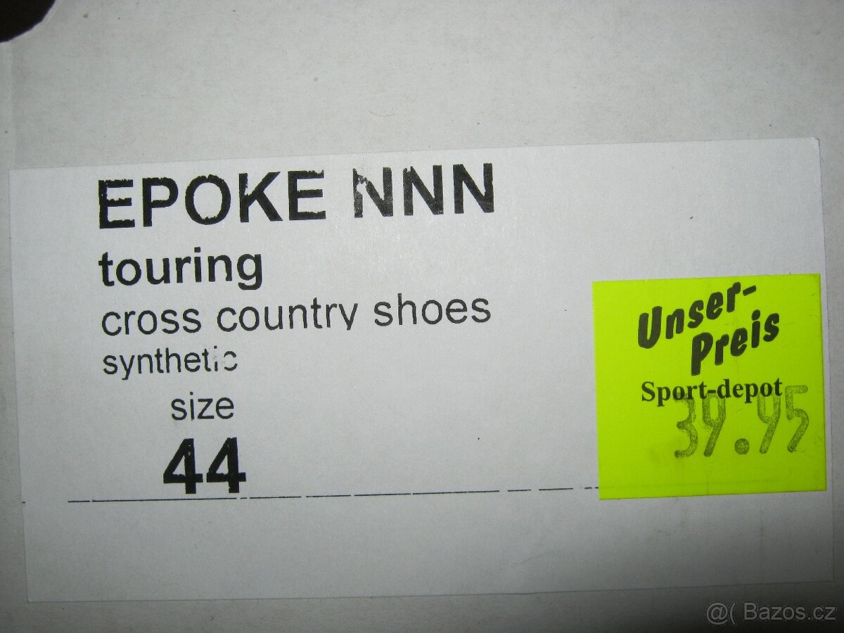 Běžkové turistické zateplené boty EPOKE vel.44,váz. NNN - 5