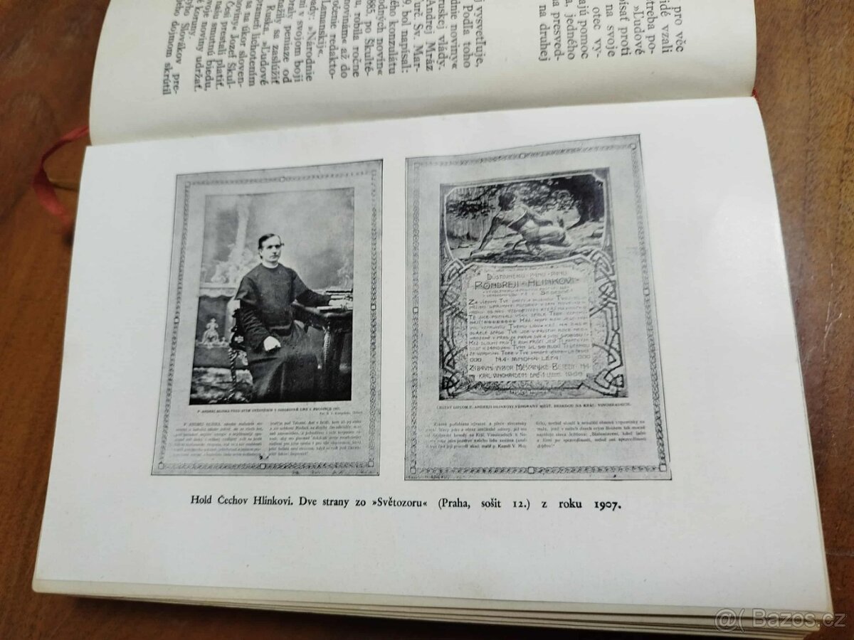 ANDREJ HLINKA 1864-1926--KAROL SIDOR--1934-- Kníhtlačiareň s - 5