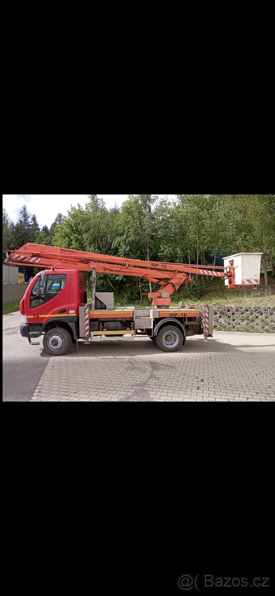 Avia D120 - montážní plošina