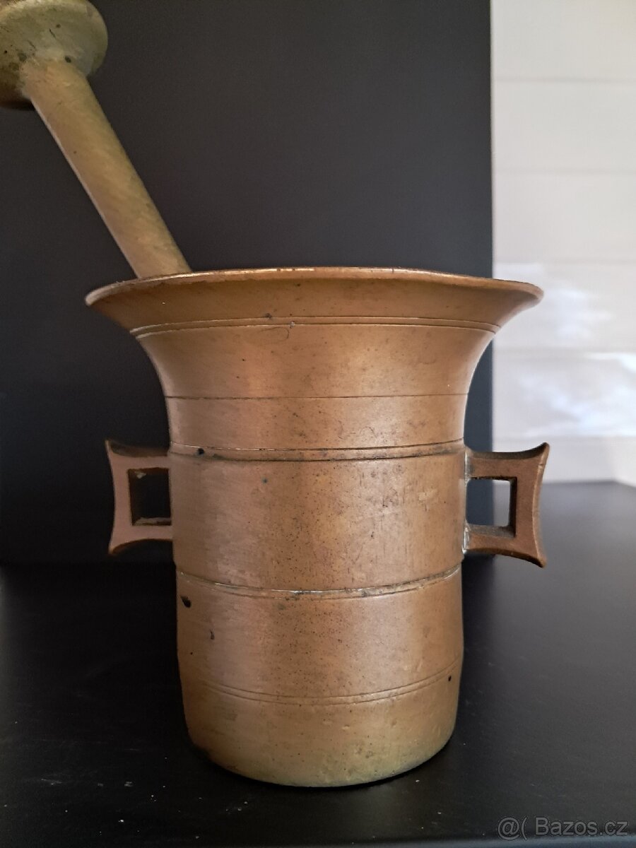 Mosazný hmoždíř vel.3 - 5