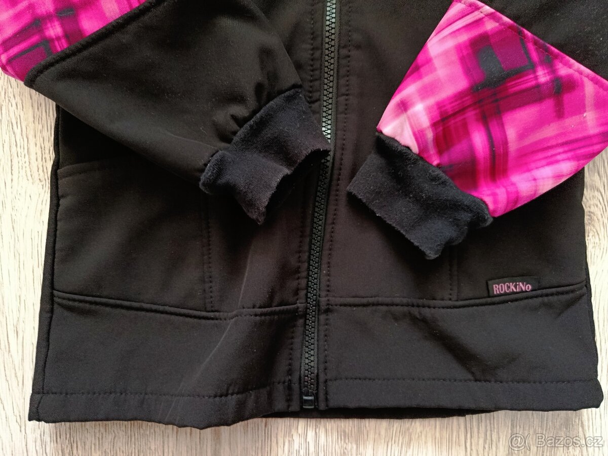 Dívčí softshellová bunda 110 - 5