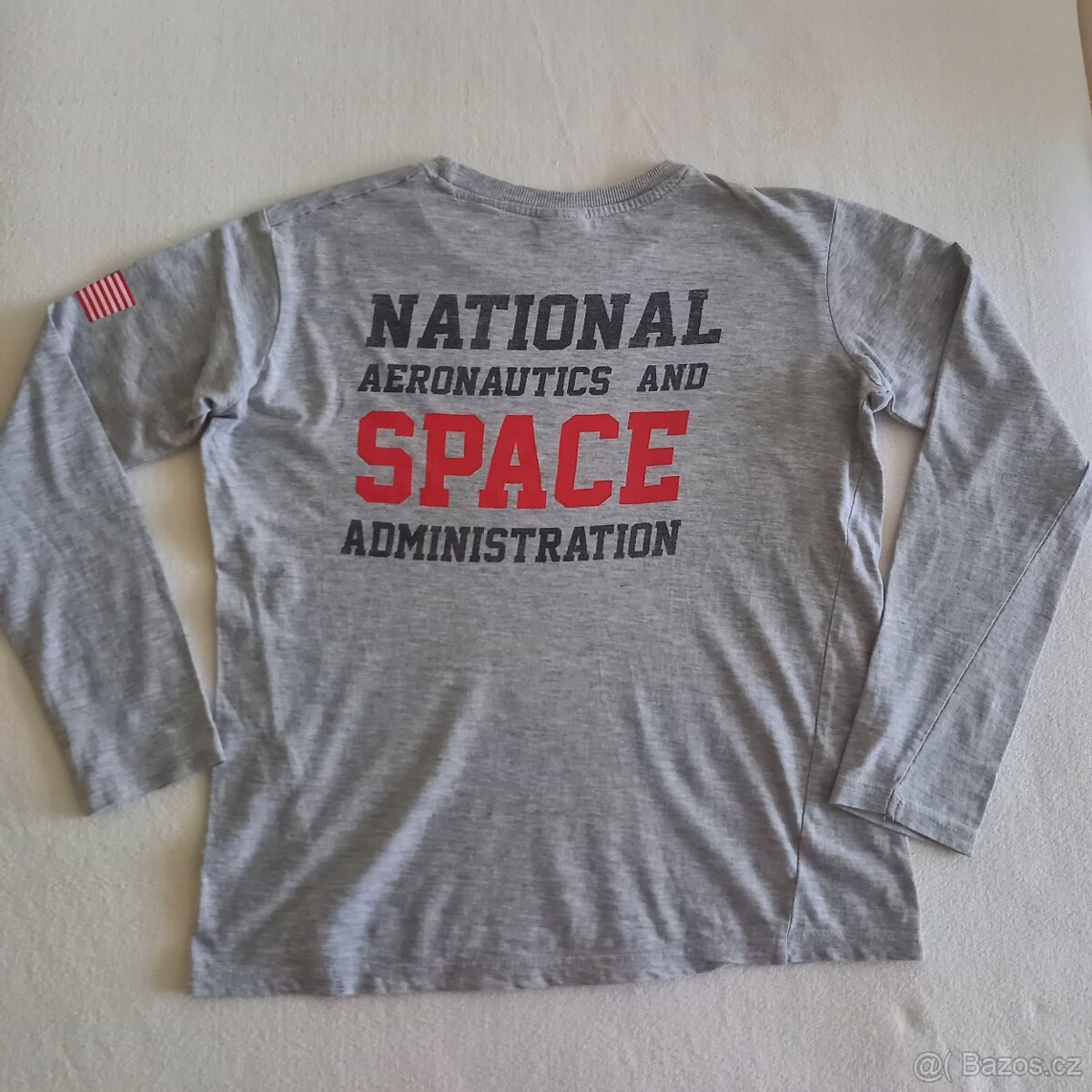 Chlapecká bavlněná trička dl.rukáv vel 158/164 - 5