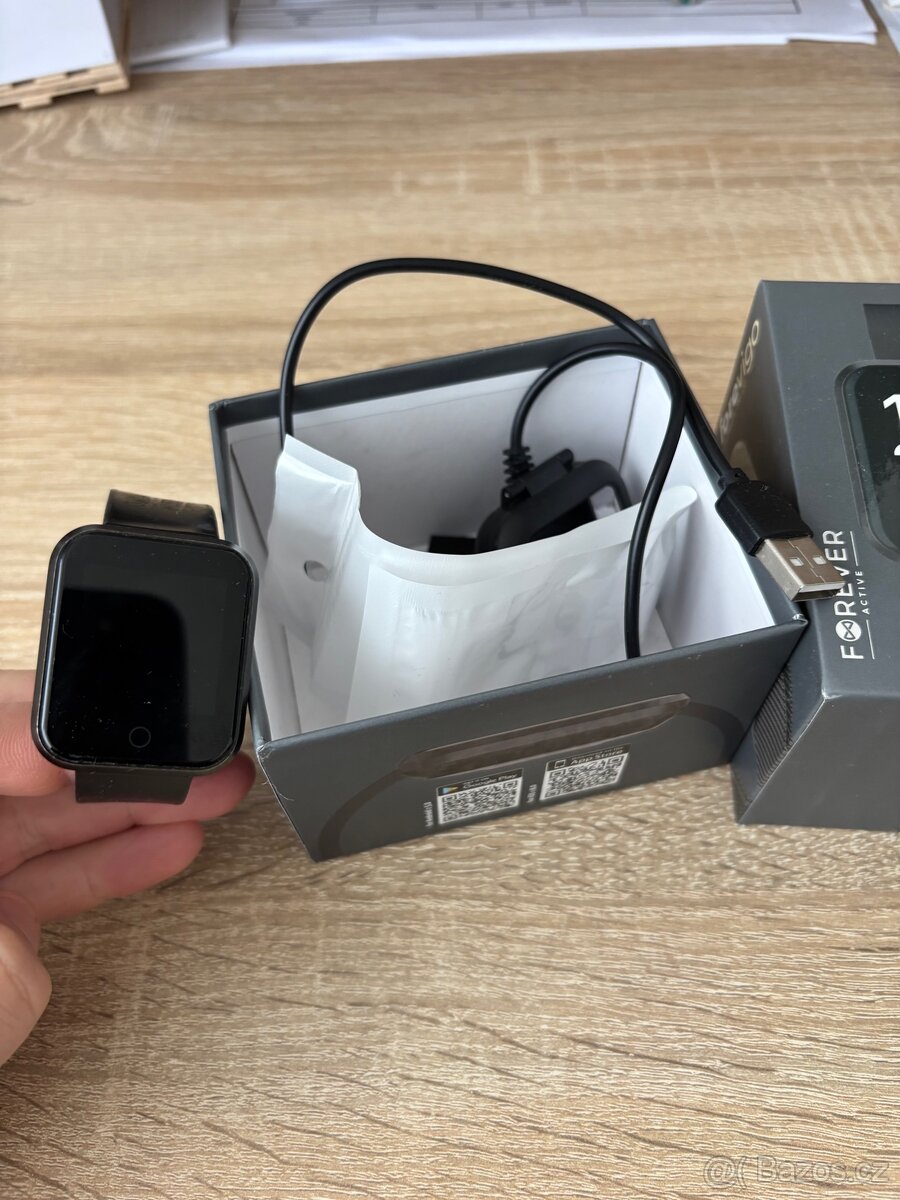 Chytré hodinky černe - 5