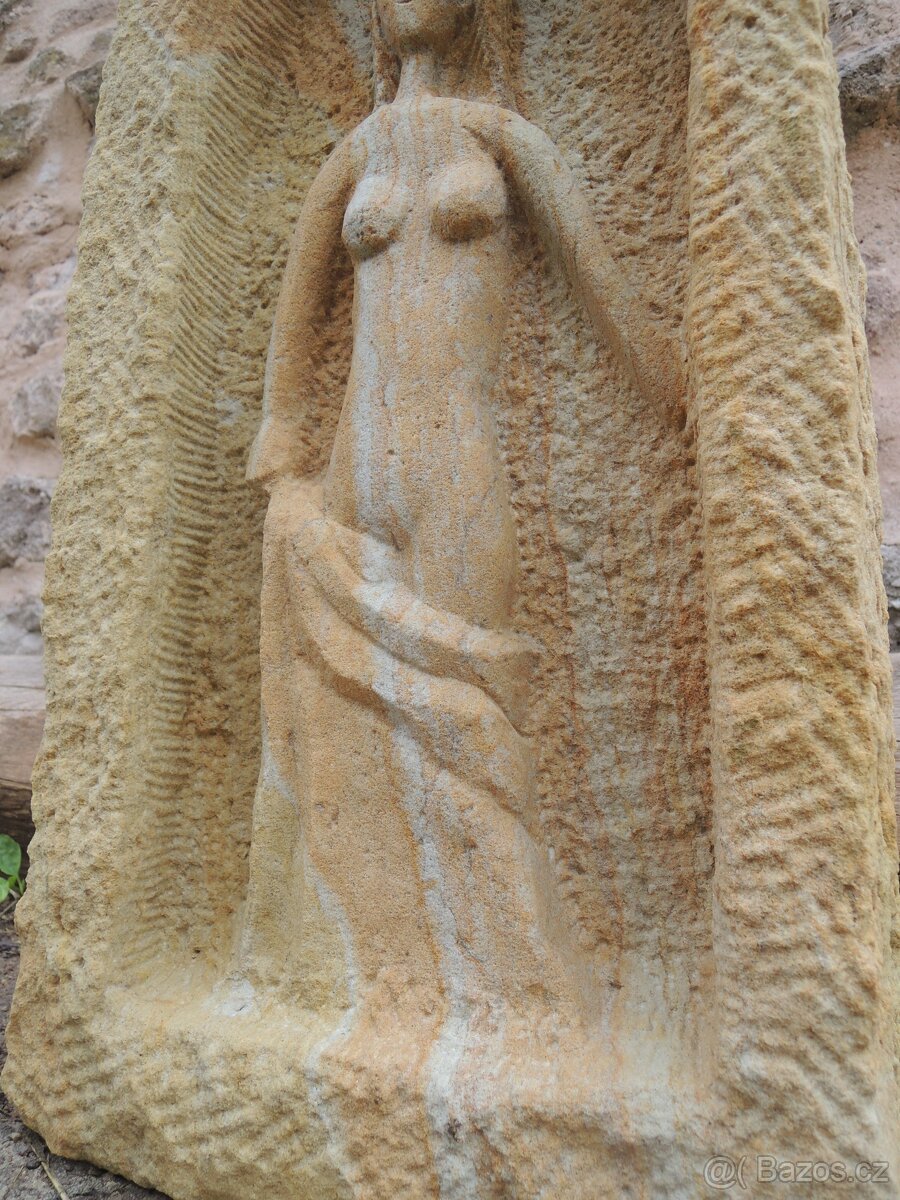 Víly a další motivy do zahrad - pískovec - 5