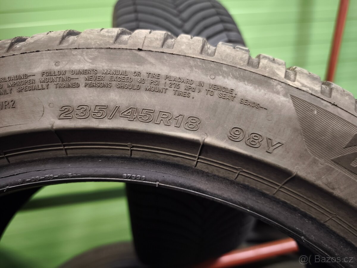 235/45 r18 celoroční pneumatiky Bridgestone - 5