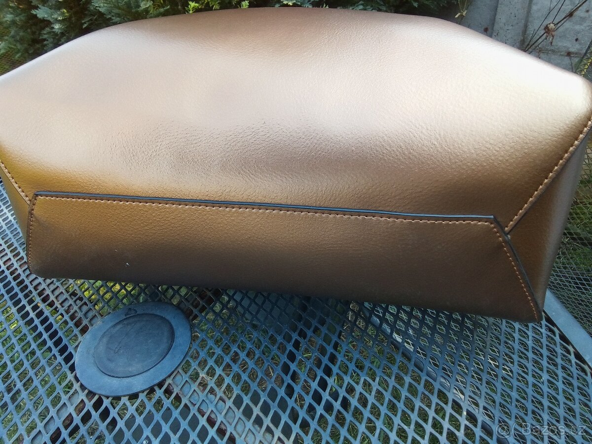 ZLATÁ KOŽENÁ KABELKA - 5