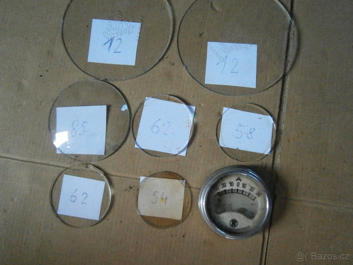 světla,skla,objímky,odrazky na veterány - 5