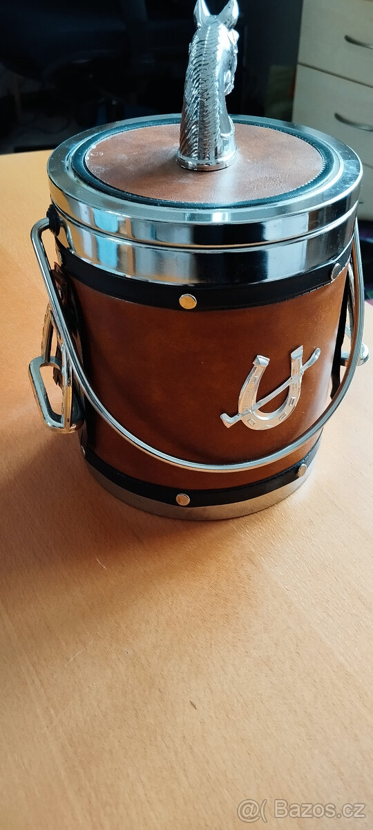 Termoizolační nádoba na led s koněm - 80. léta - 5