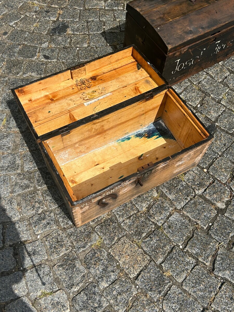 Dřevěné vojenské kufry - 5