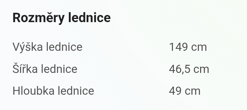 Lednice goddess s mrazákem - 5