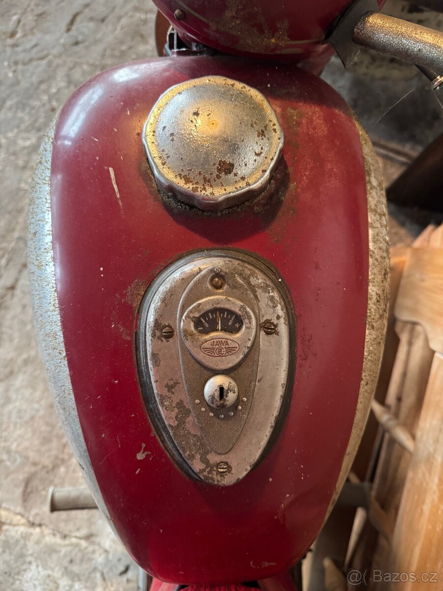 Jawa–ČZ 250 ccm (1957) – původní stav, exportní verze - 5