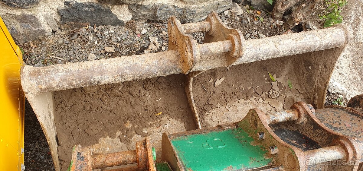 Hydraulický rychloupínač a lopaty , svahovka - 5