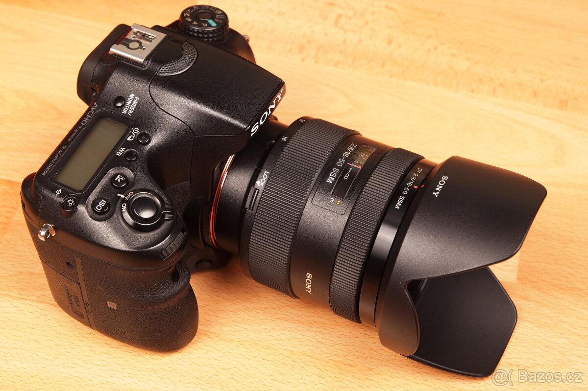 prodám SONY Alpha A77 Mk2 + SONY DT 1650 mm F2,8 SSM - 5
