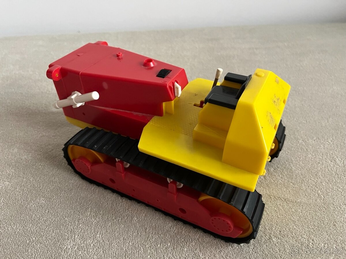 Retro hračky / Pásový buldozer FIAT BD 20 - ITAS (r.1981) - 5