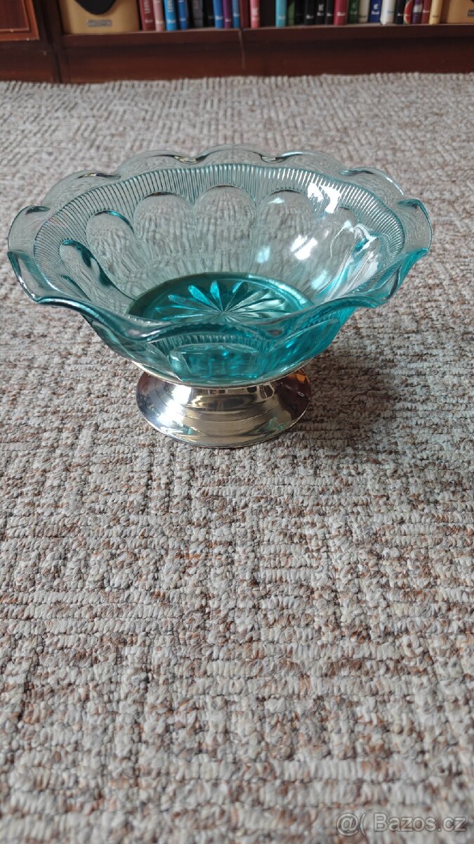 Starý podnos sklo - 5