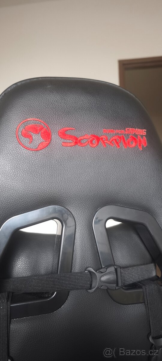 Herní židle Marvo černá - 5