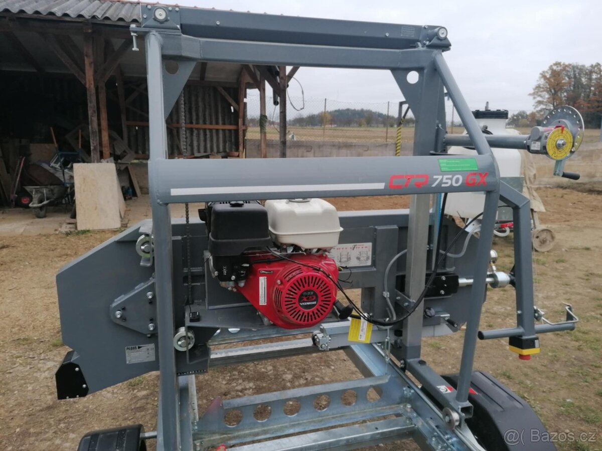 Mobilní benzinová pásová pila - 5