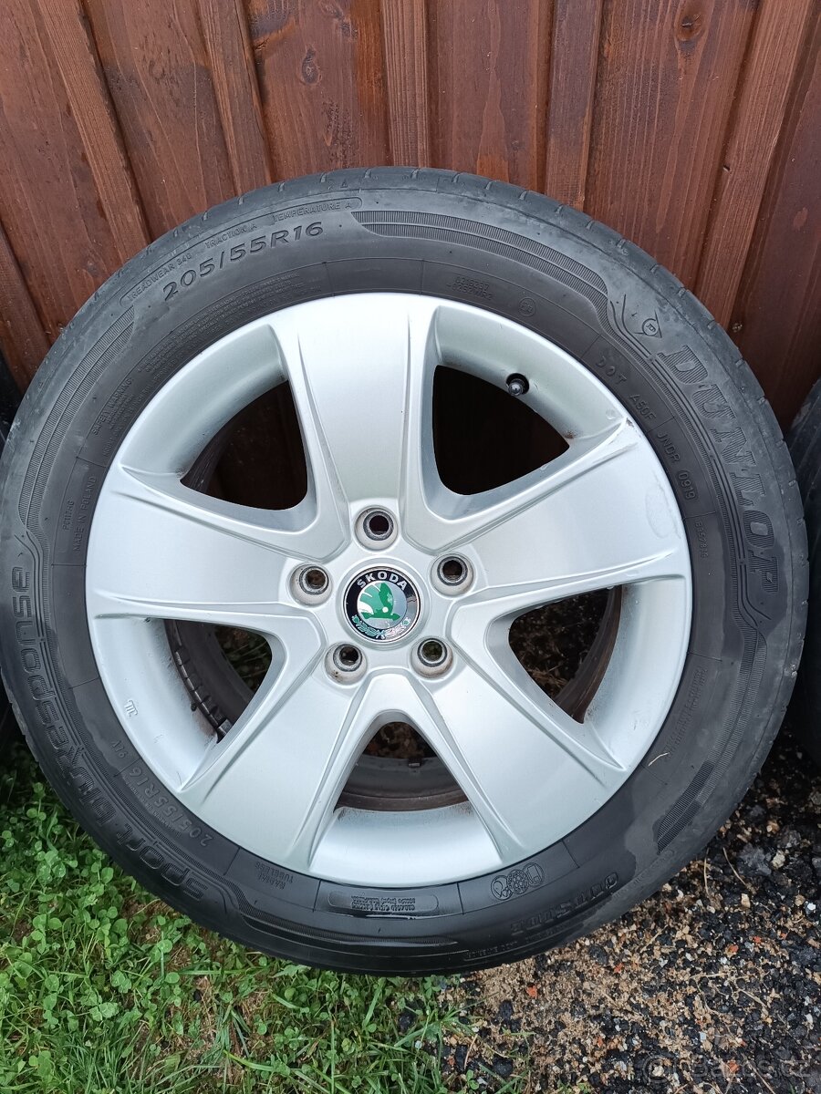 ALU kola 205/55 R16 - 5