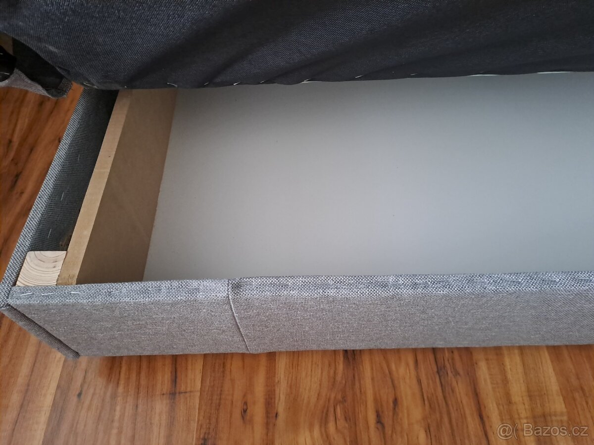 Rozkládací gauč s úložným prostorem - 5