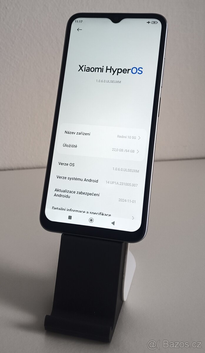 Redmi 10 5G - stav jako nový 4/64GB - 5