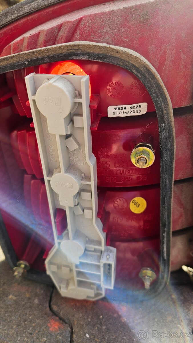 Zadní světla fabia 1 - 5