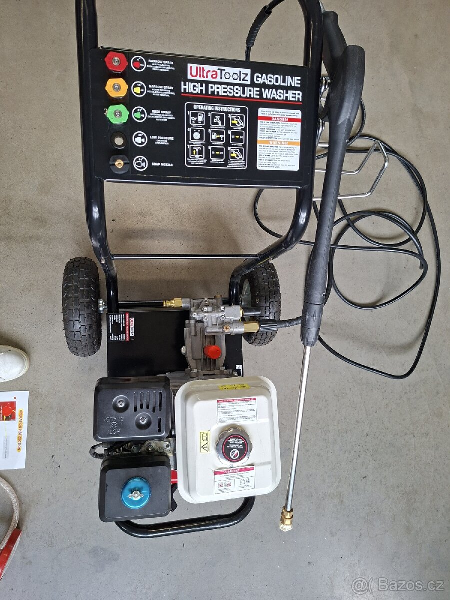 Tlaková benzínová myčka - 5