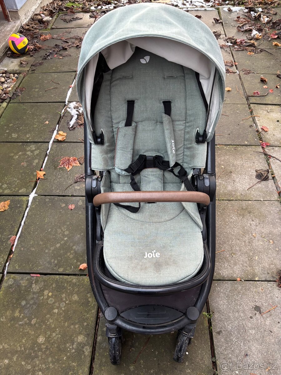 Zelený kočárek 2v1 Joie Versatrax - 5