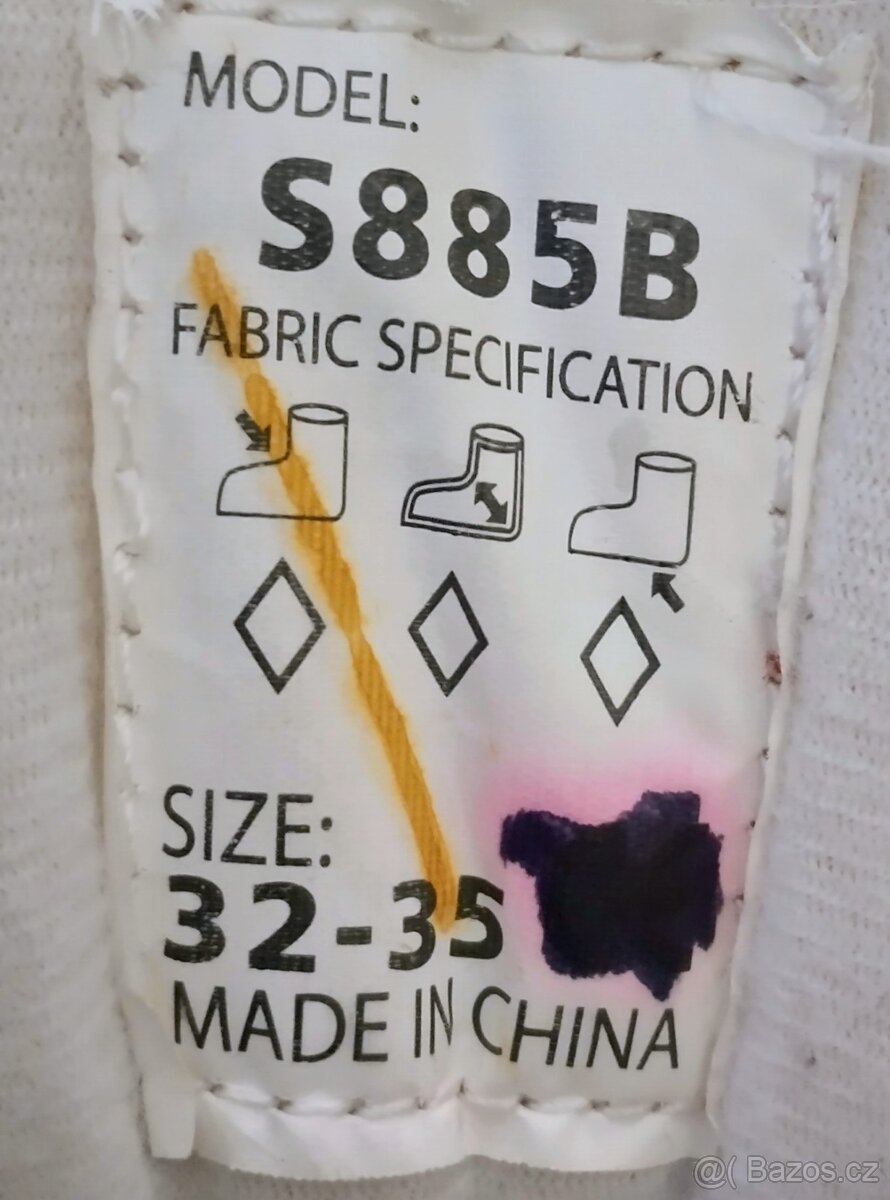 Zimní dívčí brusle na led vel. 32-35 - 5