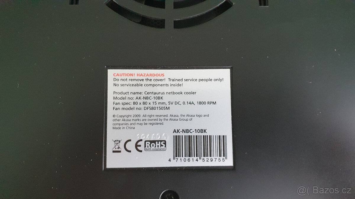 Chladící podložka AKASA pro notebook - 5