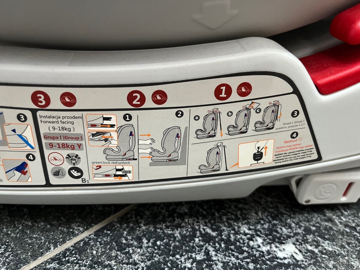 Autosedačka Yoga Caretero Graphite - 5