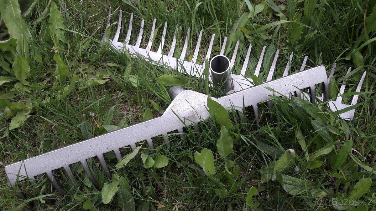 Nerezové hrábě - 50cm - 5