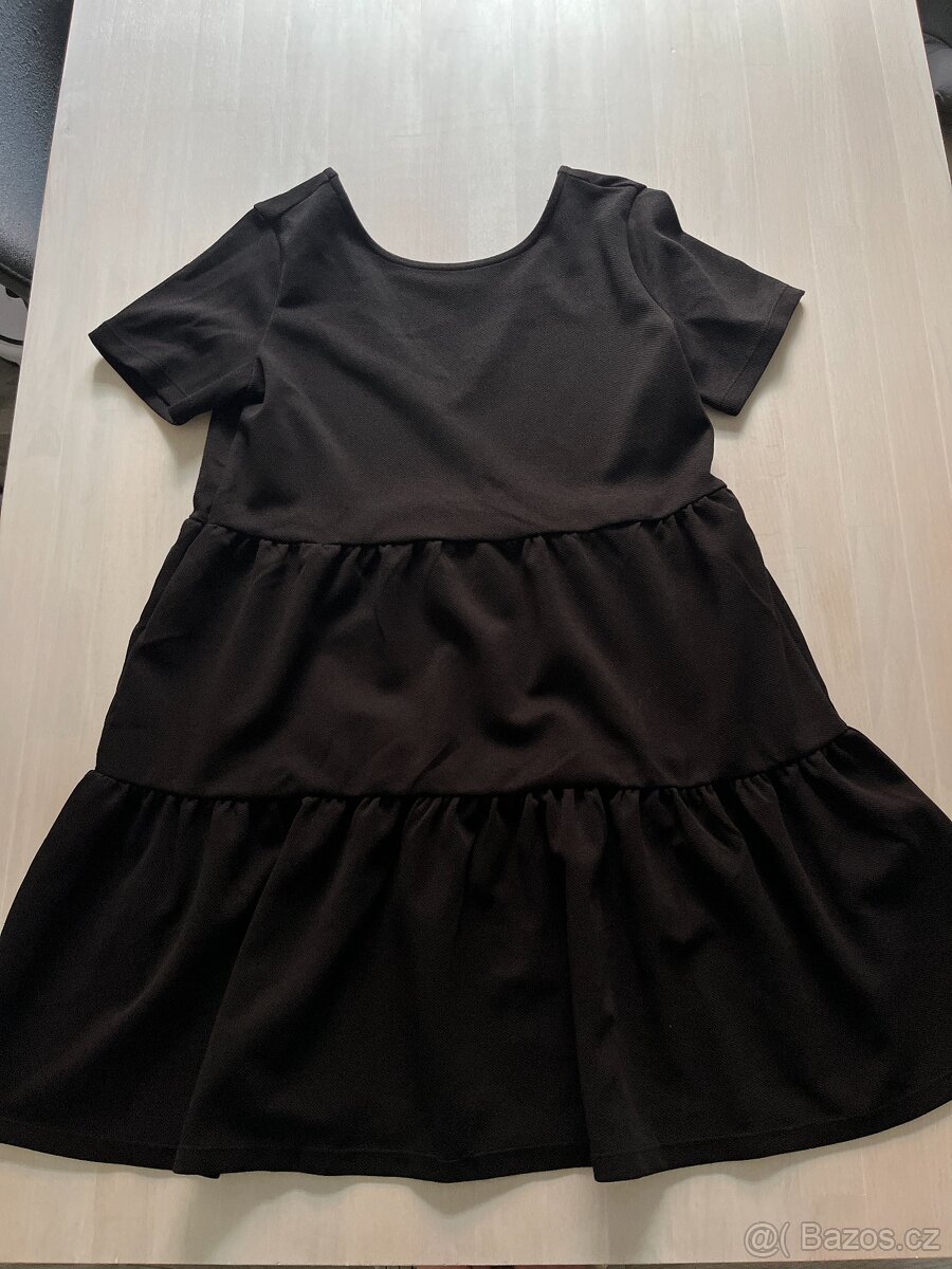 Černé mini sinsay šaty vel M - 5