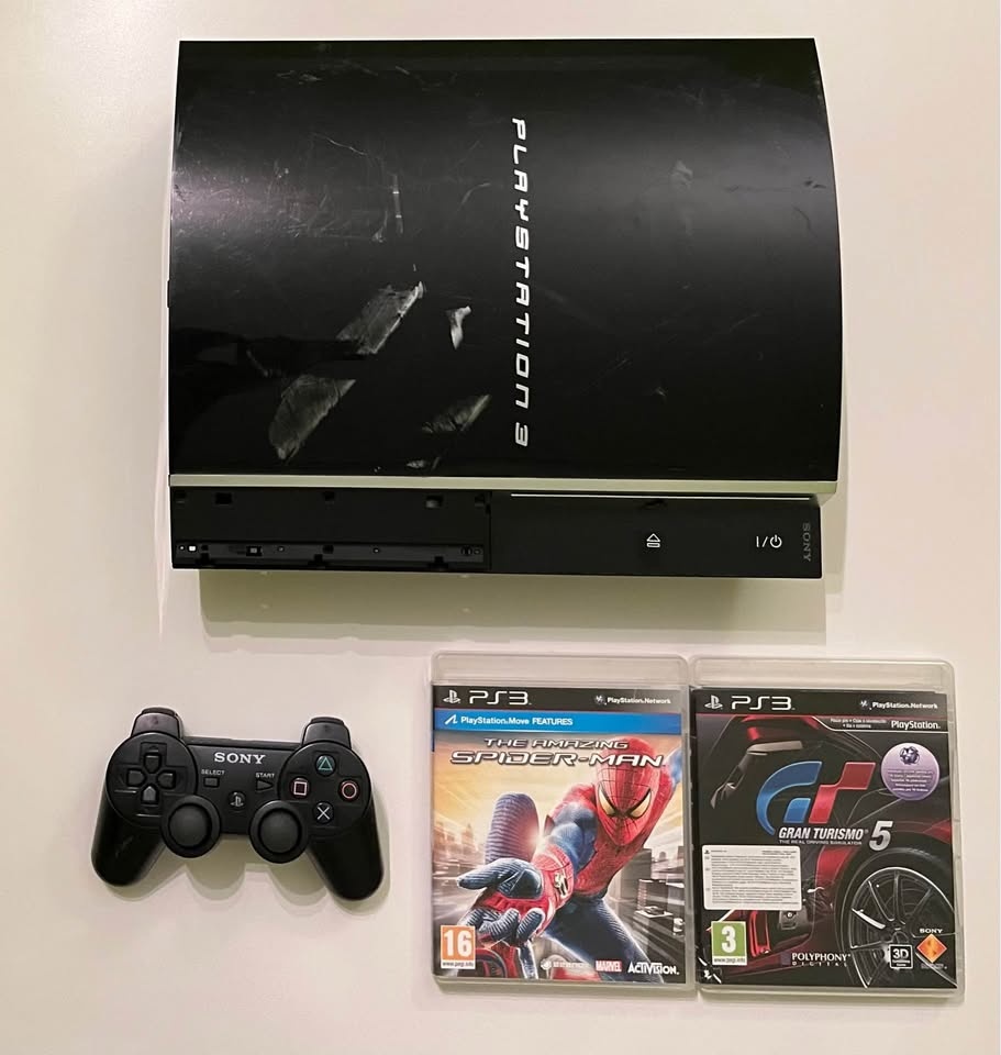 SONY PlayStation 3 / PS3 80GB FAT (Model No.: CECHL04 PAL) - 5