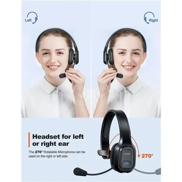 Bluetooth headset Tecknet TK-HS001 rozbaleno - 5