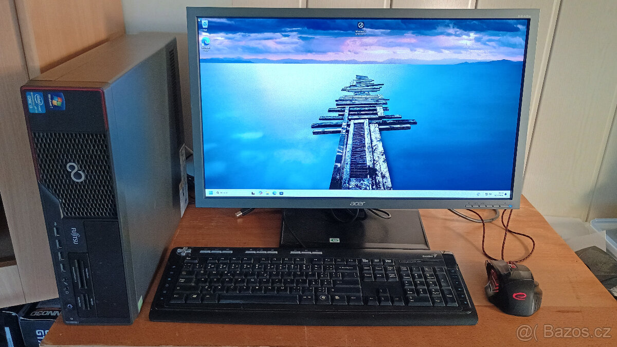 PC#186 Fujitsu E900, Core i3, 500GB, 8GB, DVD, W11 - 5