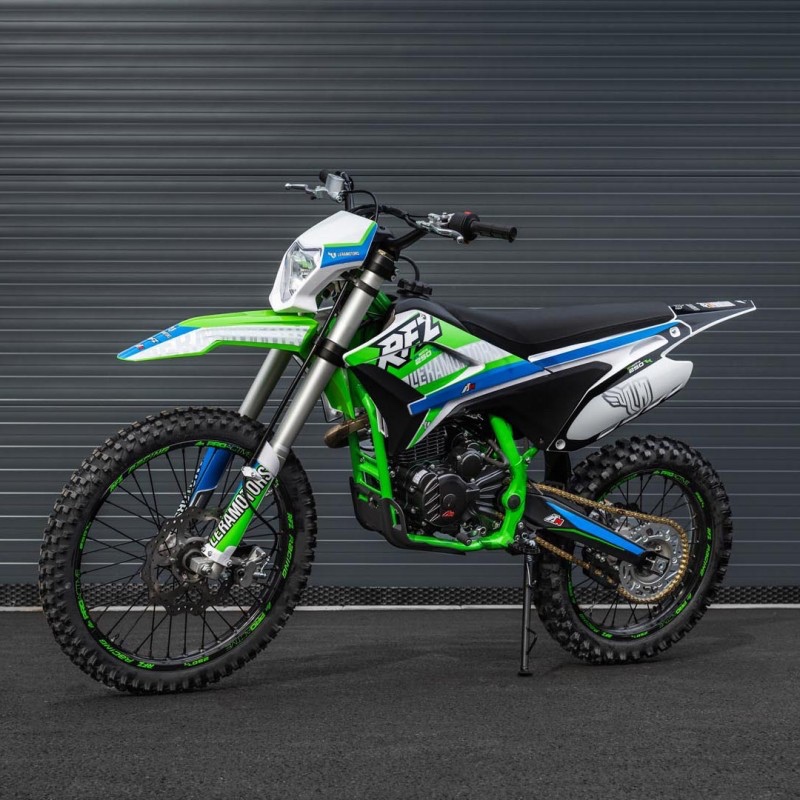 Pitbike Leramotors Thunder 250ccm, 21/18, zelená