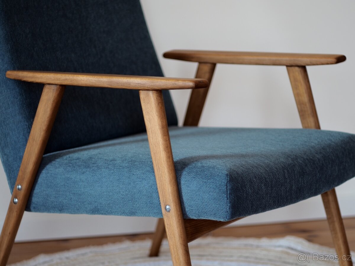 Retro kreslo Antonín Šuman - 5