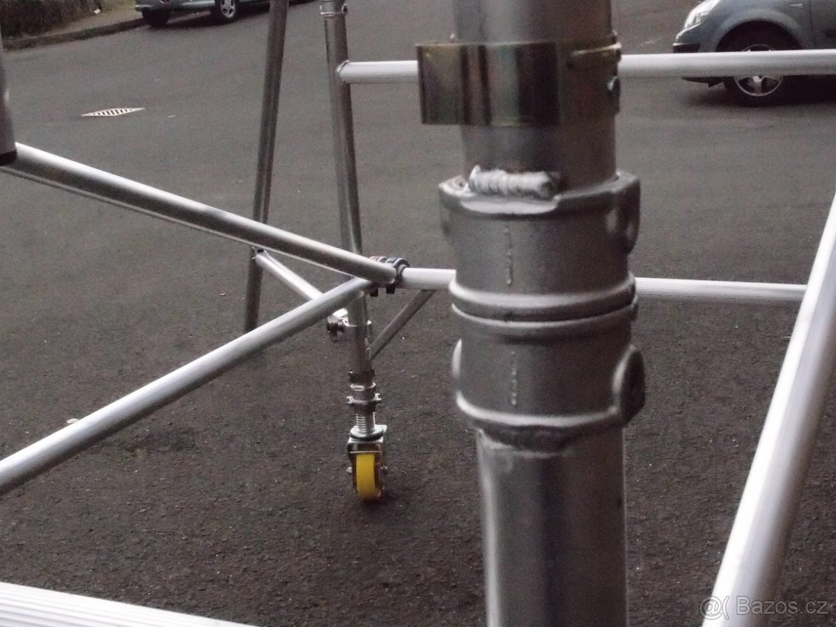 Profesionální hliníkové pojízdné lešení, věž - 5