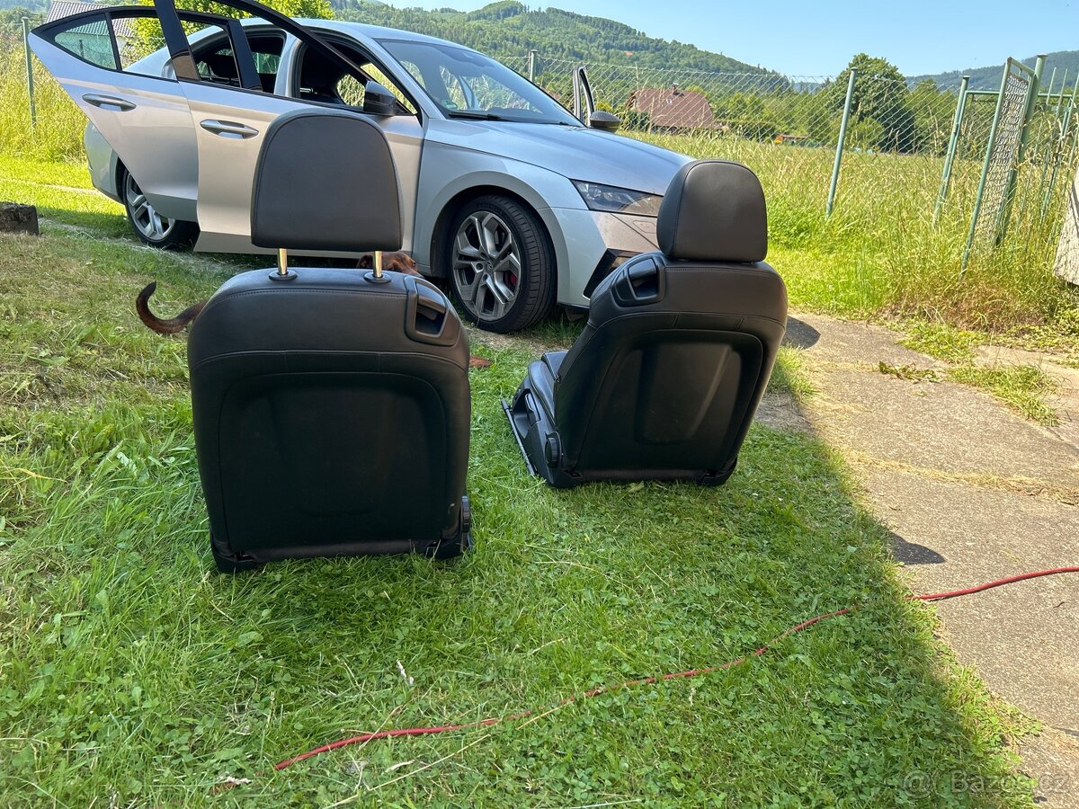 Kožená sedadla Audi A5 Octavia 4 IV - 5