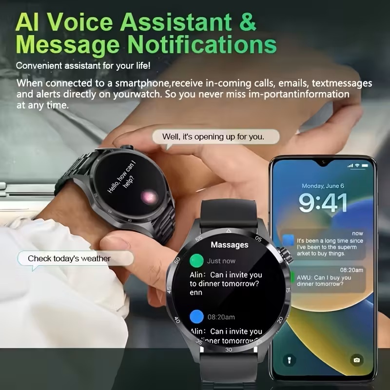 Chytré hodinky GT6 PRO - 5