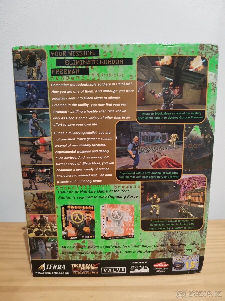 HALF-LIFE OPPOSING FORCE BIG BOX - 5