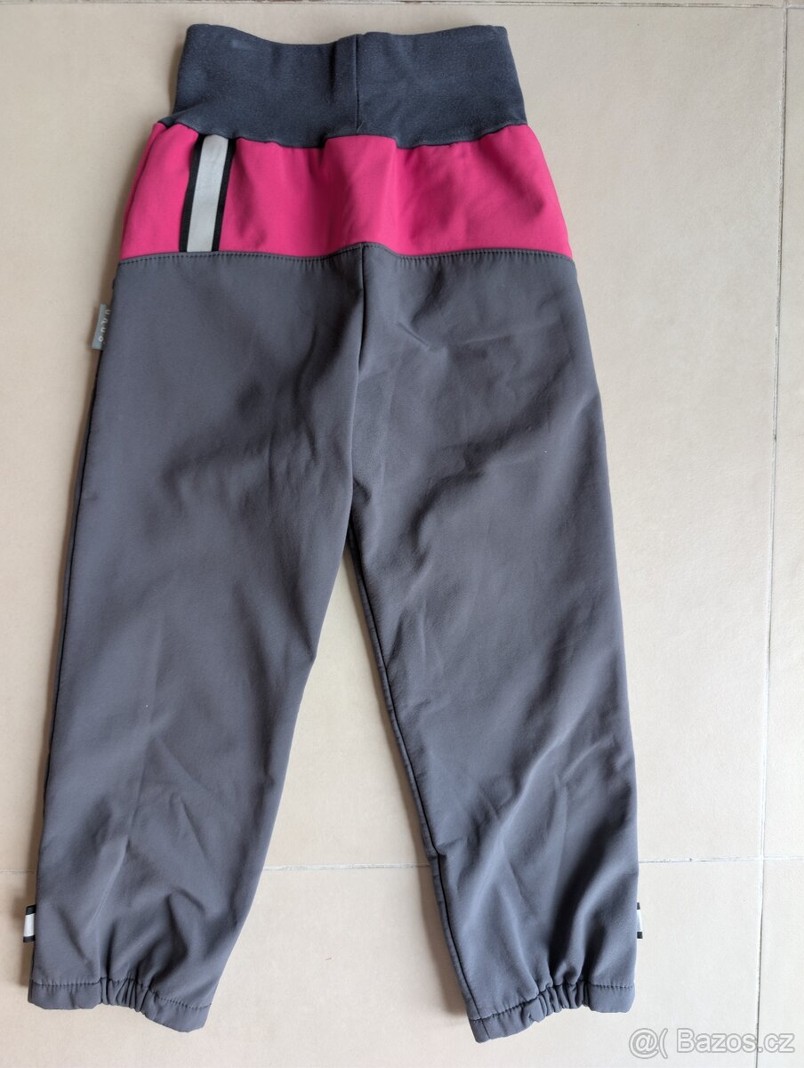 Softshellové kalhoty 116/122 - 5