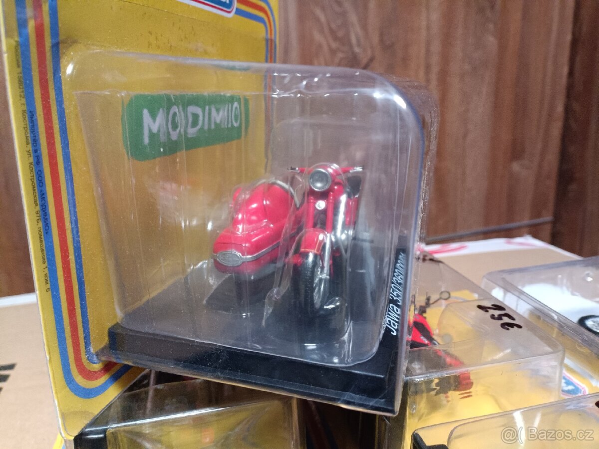 Modely motorek Jawa a ČZ 1:24 - 5