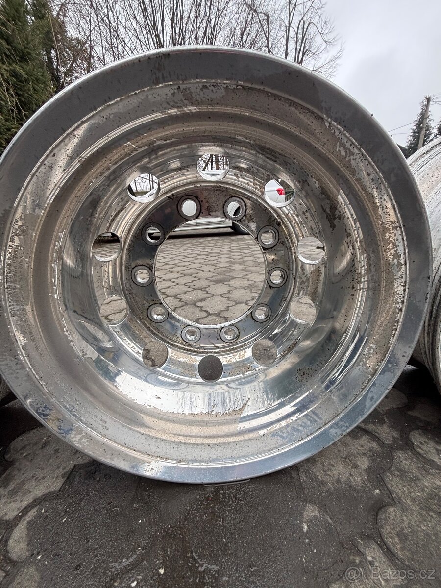 4 disky Alcoa 22.5x9 ET 176 - 5