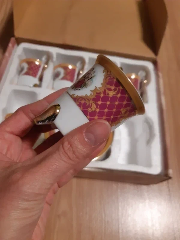 Porcelánová sada na kávu - 5