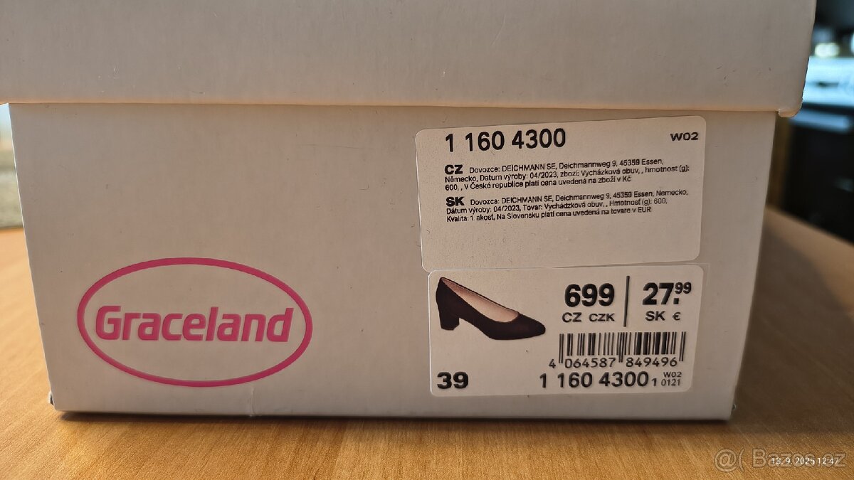 Lodičky, velikost 39 - 5