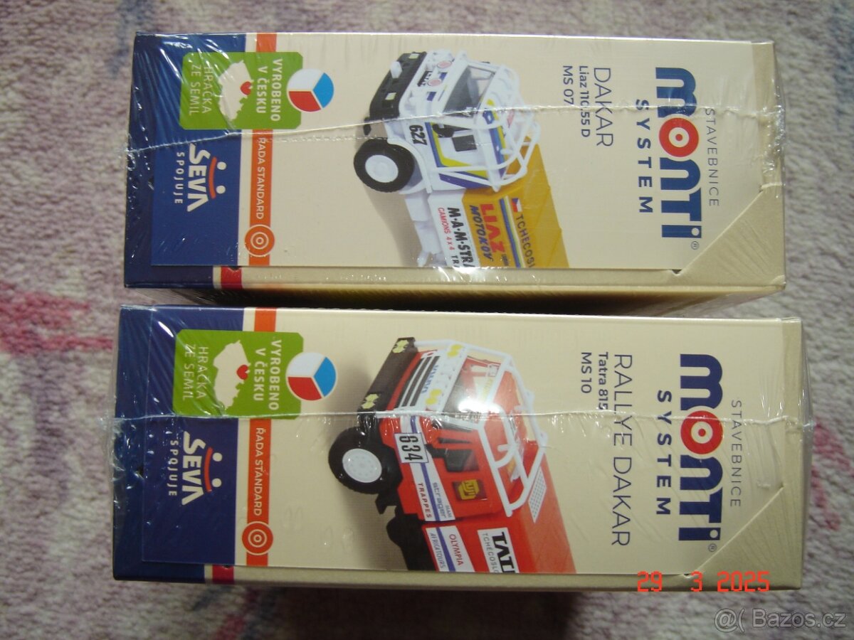 Prodám nové, nerozbalené legendární stavebnice MONTI systém. - 5