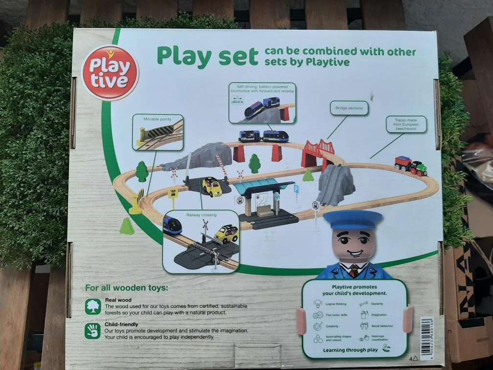 Železnice pro kreativitu, fantazii a jemnou motoriku - nová - 5