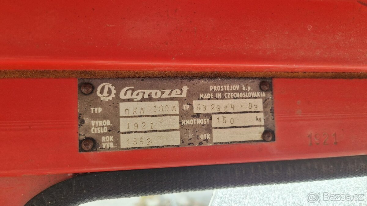 Malotraktor AGROZET TRACMT 8-050 - 5